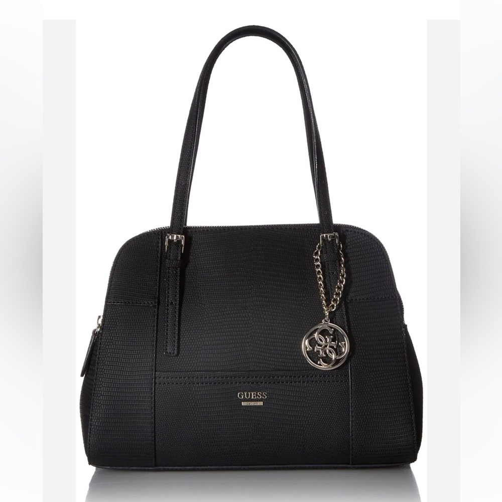 (GUC) Guess Black Satchel Handbag